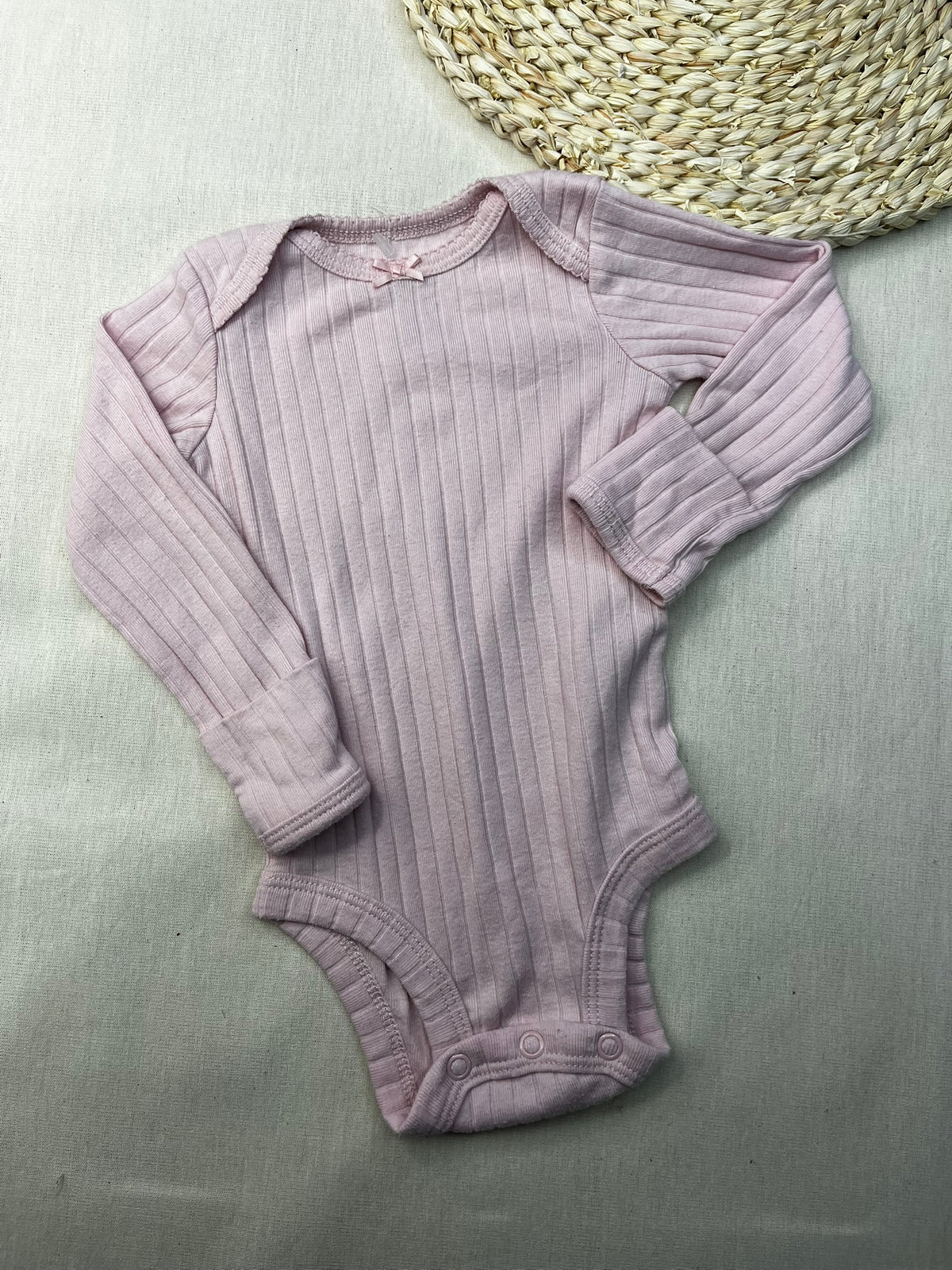 Body manga larga nena de 3 meses