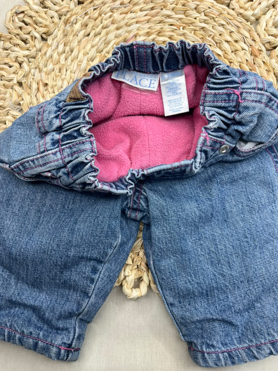 Pantalon de lona para Niña talla 3 meses