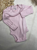 Body manga larga para nena de 3meses